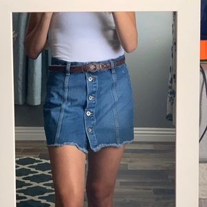 Denim skirt